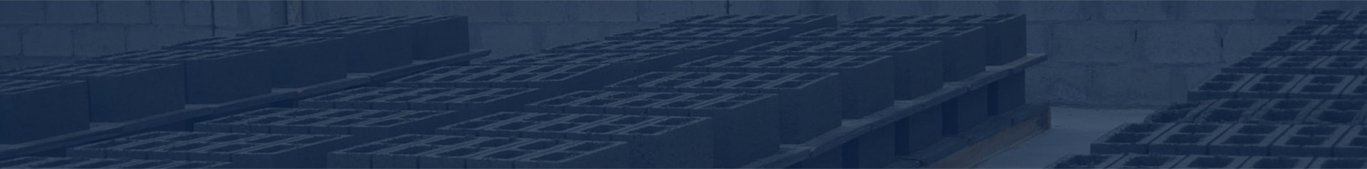Concrete hollow block production line